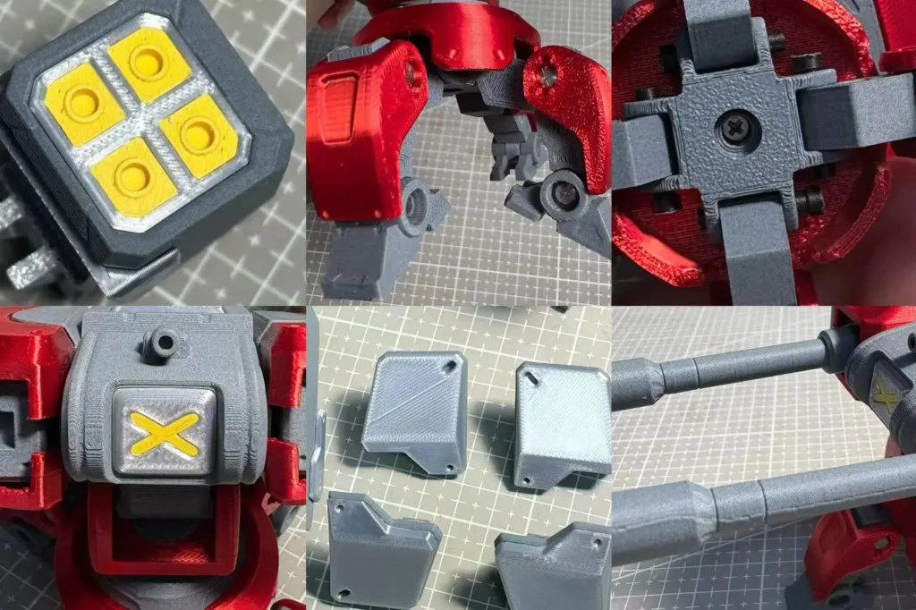 3d printed overwatch torbjorn turret collectible magnet all detail
