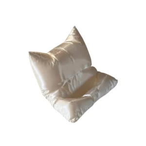 3d printed pillow phone stand silk white left